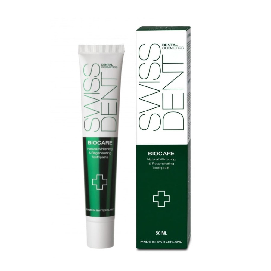 SWISSDENT BIOCARE - regenerująca i wybielająca pasta do zębów 50ml