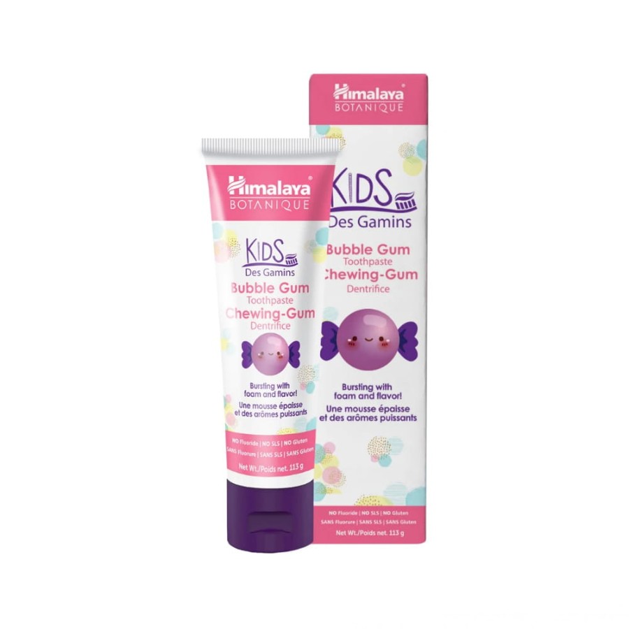 HIMALAYA KIDS BUBBLE GUM - pasta do zębów dla dzieci o smaku gumy balonowej 80g