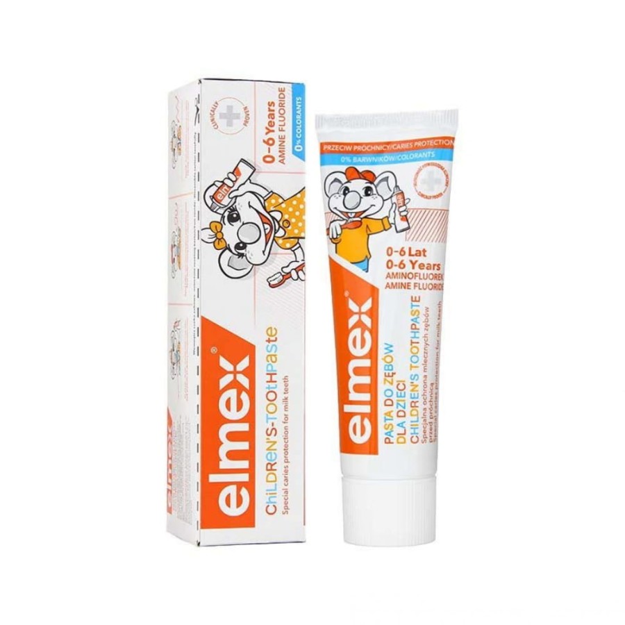ELMEX CHILDREN - pasta do zębów z aminofluofluorkiem dla dzieci 0-6 lat 50ml