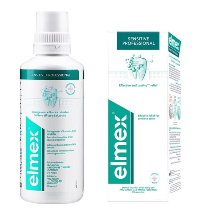 ELMEX SENSITIVE PROFESSIONAL - płyn do płukania przeciw nadwrażliwości zębów 400ml