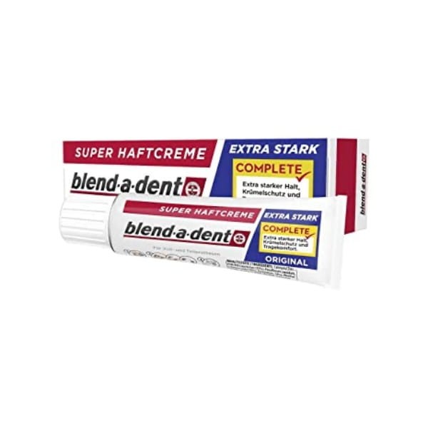 BLEND-A-DENT EXTRA STARK ORIGINAL - klej do protez całkowitych i częściowych 47g