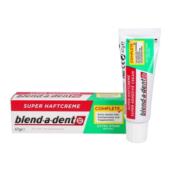 BLEND-A-DENT EXTRA STARK NEUTRAL - klej do protez bezsmakowy 47g