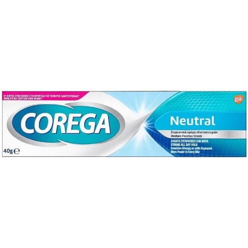 COREGA NEUTRAL - super mocny klej do protez o neutralnym smaku 40g