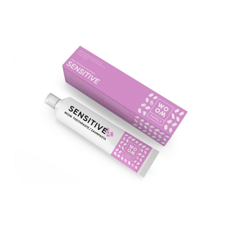 WOOM FAMILY SENSITIVE - pasta na nadwrażliwość zębów 75ml