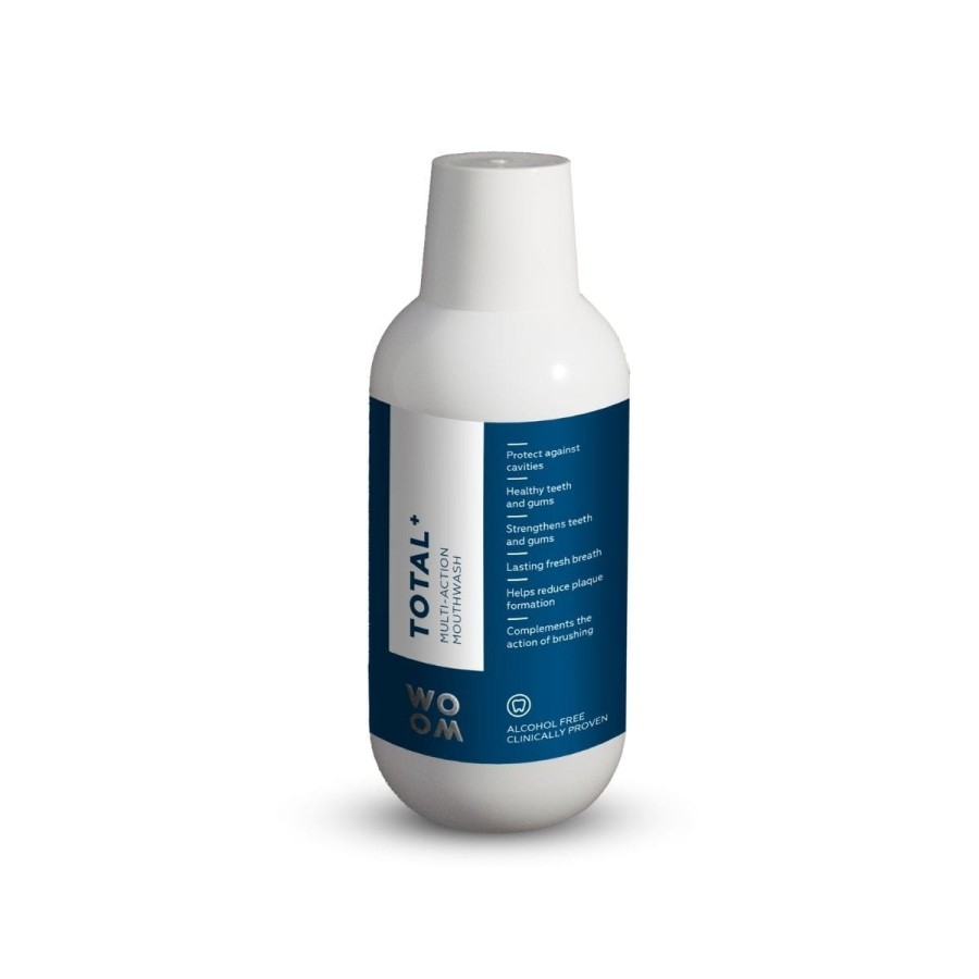 WOOM TOTAL+ MULTI-ACTION - ochronny płyn do płukania jamy ustnej 500ml