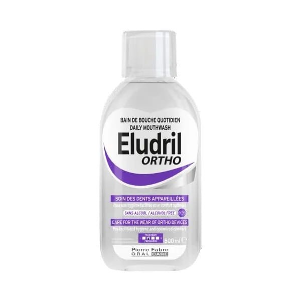 ELUDRIL ORTHO - ortodontyczny płyn do płukania jamy ustnej 500ml