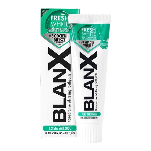 BLANX FRESH WHITE - wybielająca i odświeżająca pasta do zębów 75ml