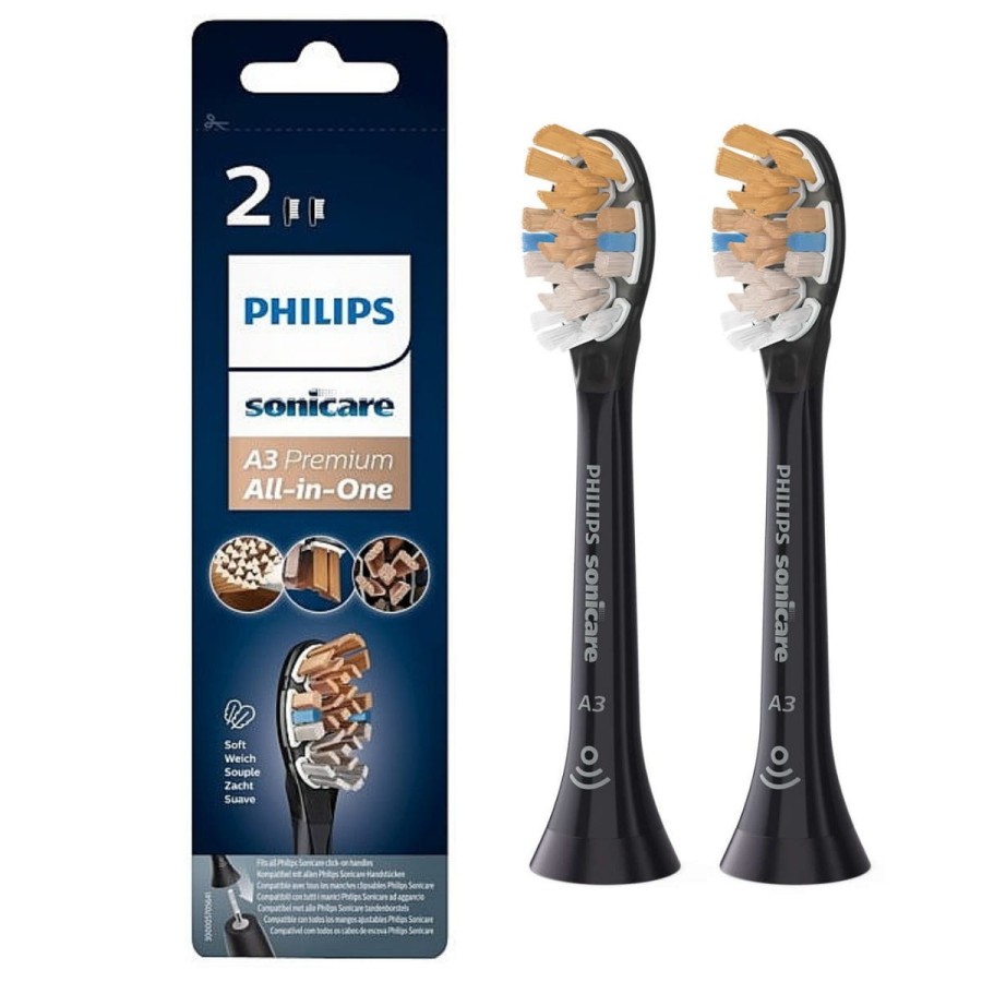 PHILIPS SONICARE A3 PREMIUM ALL-IN-ONE HX9092/11 - końcówki do szczoteczki sonicznej 2 szt.