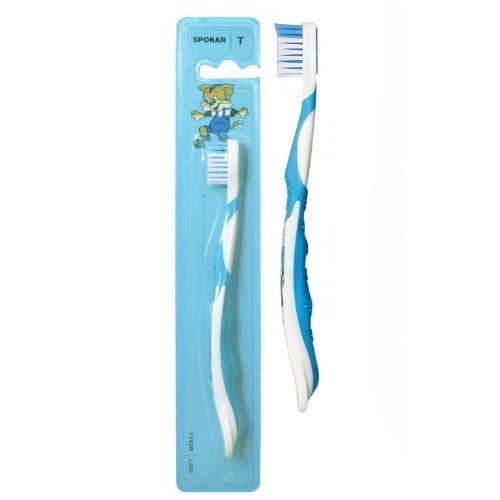 SPOKAR T SOFT 3434 - szczoteczka do zębów dla dzieci 5-8 lat