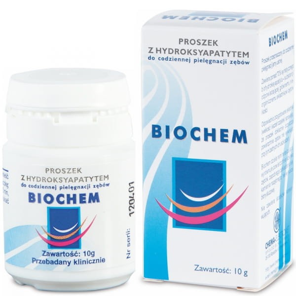 BIOCHEM - proszek z hydroksyapatytem do codziennej pielęgnacji zębów 10g