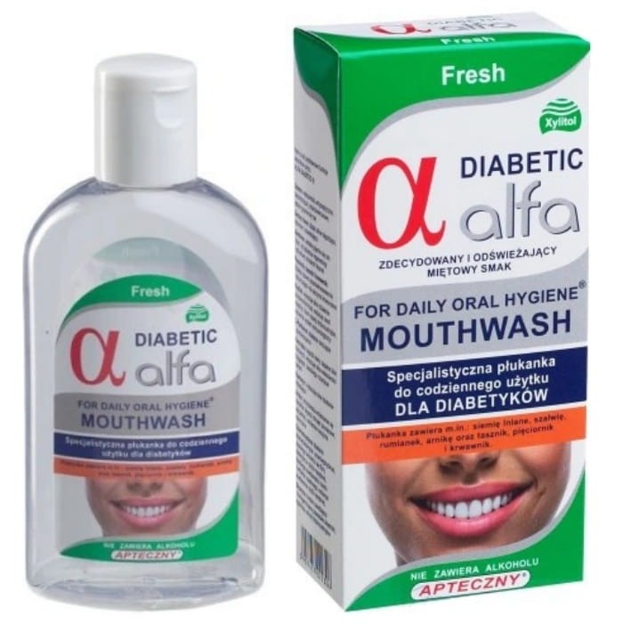 ALFA DIABETIC FRESH - ziołowy płyn dla diabetyków 200ml