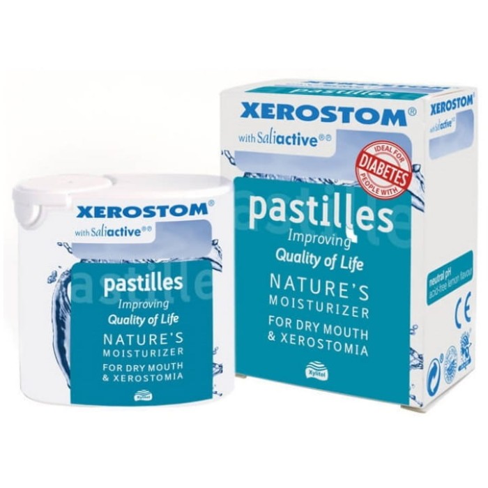 XEROSTOM PASTILLES - pastylki nawilżające błonę śluzową 30szt.