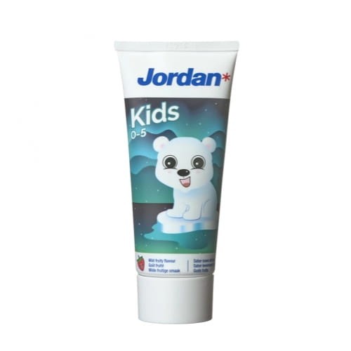 JORDAN KIDS - pasta do zębów dla dzieci o smaku truskawkowym 50ml