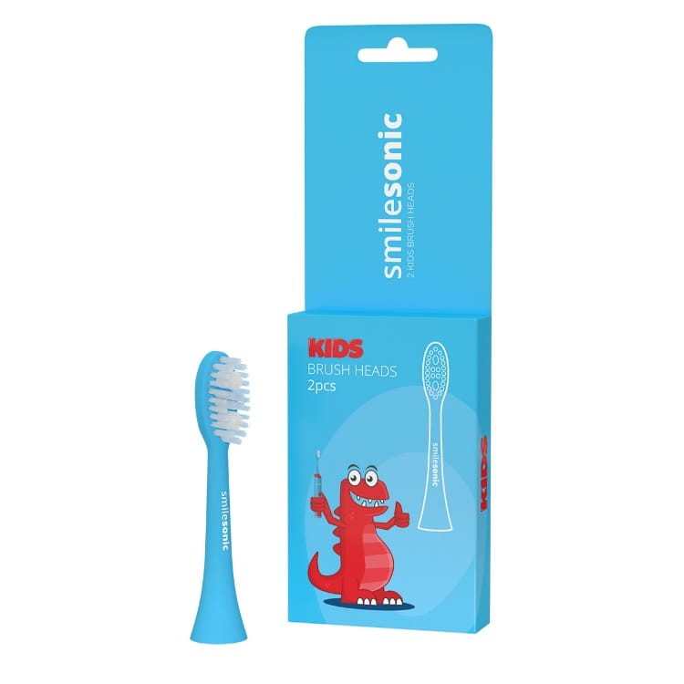 SMILESONIC KIDS - końcówki do szczoteczki sonicznej dla dzieci 2szt.