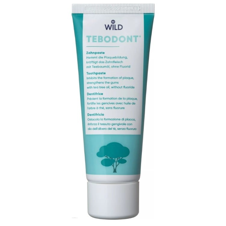 WILD TEBODONT - pasta do zębów bez fluoru 75ml