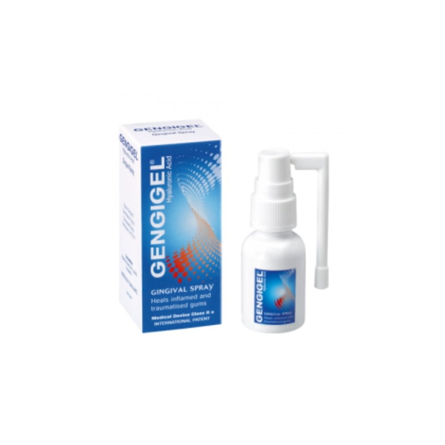 GENGIGEL - spray na zapalenie dziąseł z kwasem hialuronowym 0,01% 20ml