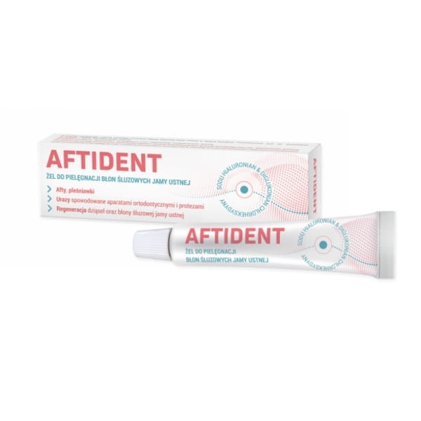 AFTIDENT - żel na afty i pleśniawki w jamie ustnej 8g