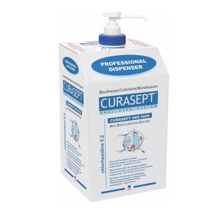 CURASEPT ADS 5020 - płyn do płukania z chlorheksydyną 0,2% 5l