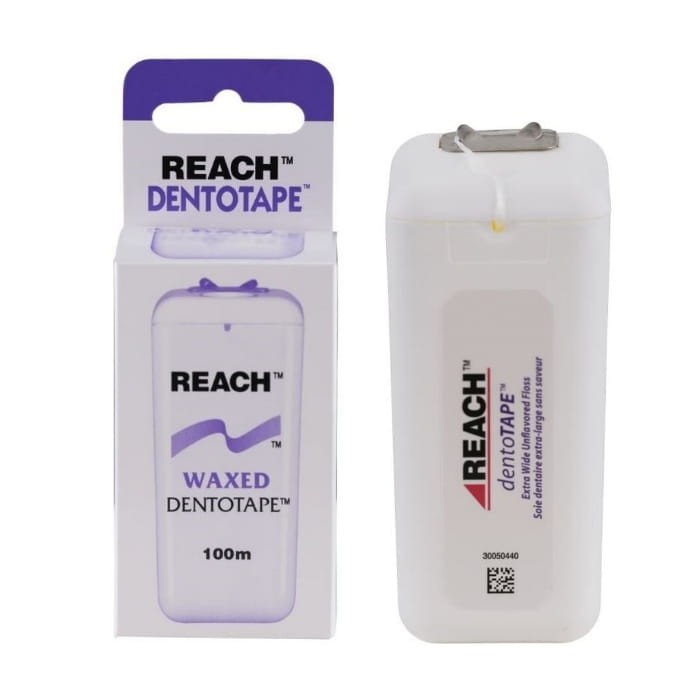 JOHNSON&JOHNSON REACH WAXED DENTOTAPE - woskowana taśma dentystyczna 100m