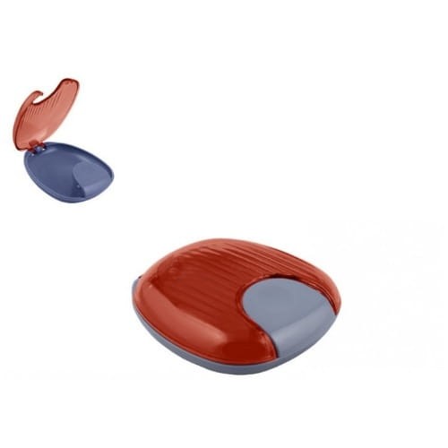 Pudełko na retainery INVISIBLE pomarańczowe