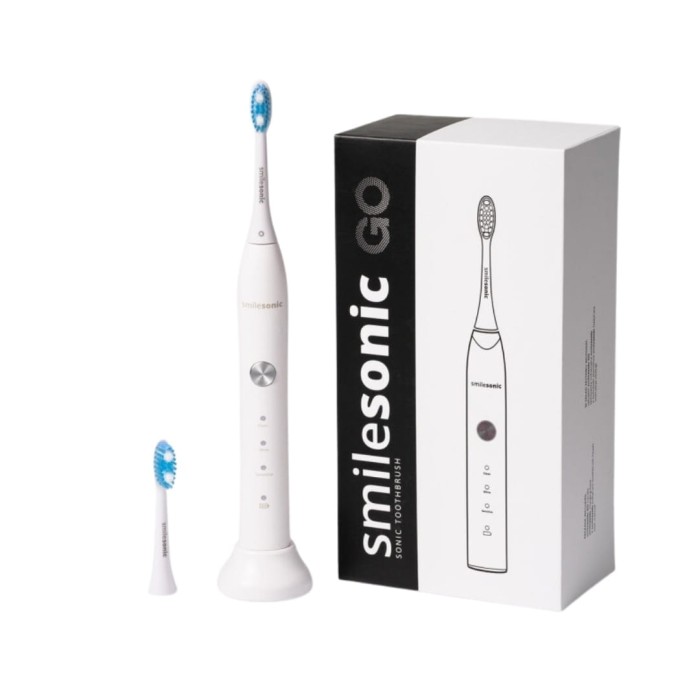 SMILESONIC GO - szczoteczka soniczna biała