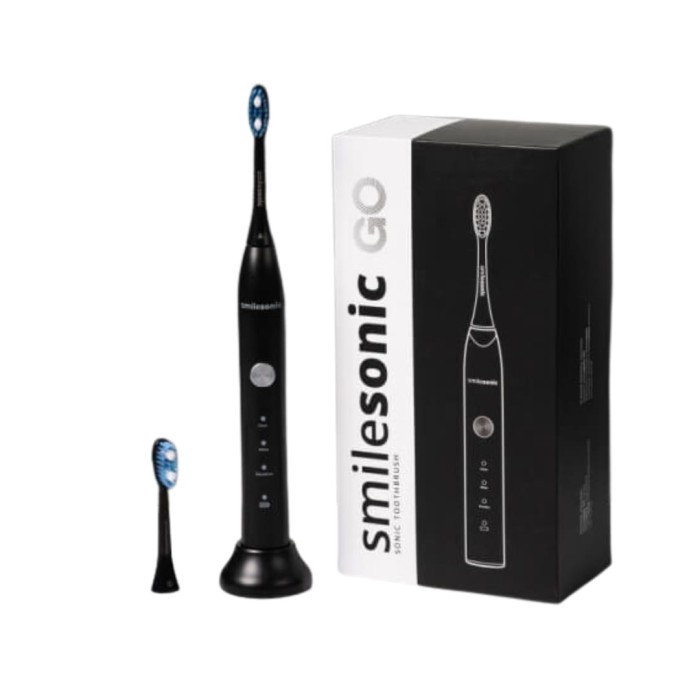 SMILESONIC GO - szczoteczka soniczna czarna