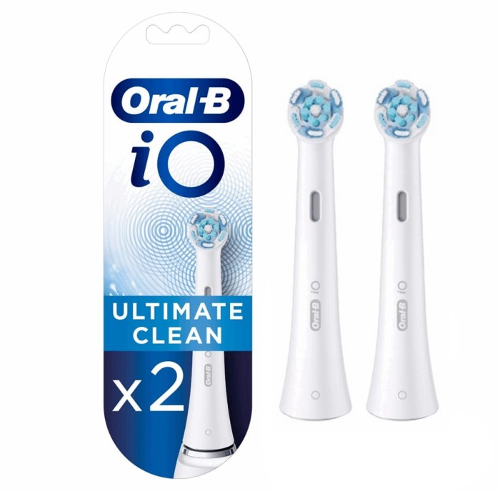 ORAL-B iO ULTIMATE CLEAN - końcówki do szczoteczki elektrycznej białe 2 szt.