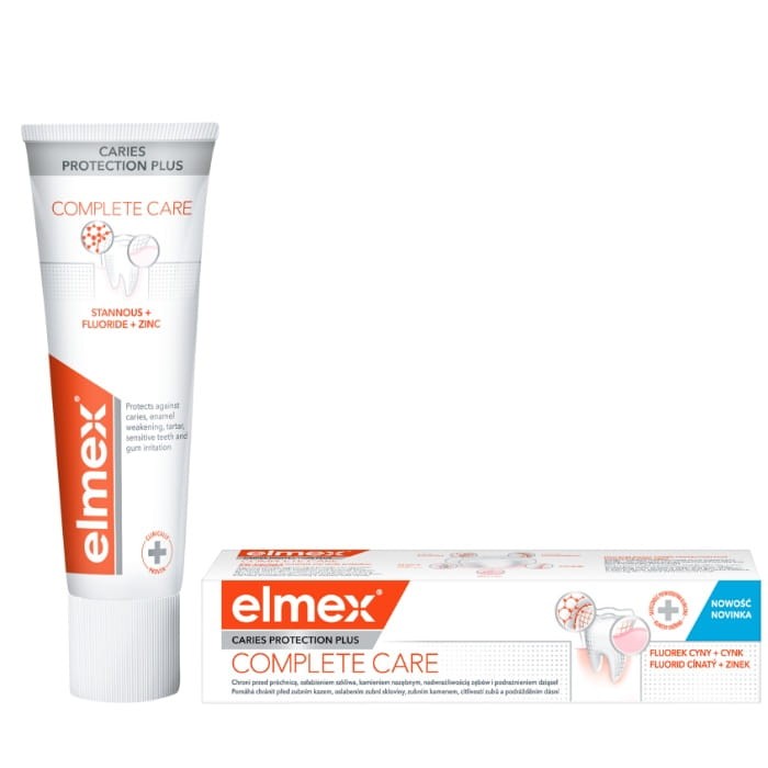 ELMEX CARIES PROTECTION COMPLETE CARE - pasta do zębów przeciw próchnicy 75ml