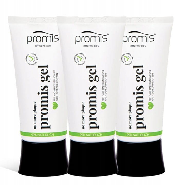 3x PROMIS naturalny żel na płytkę nazębną 60ml
