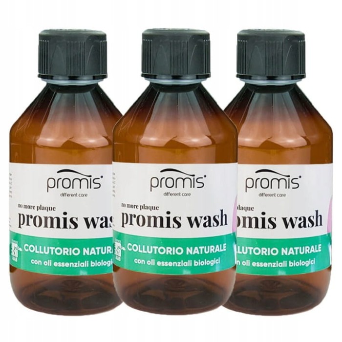 3x PROMIS płyn do płukania jamy ustnej 250ml