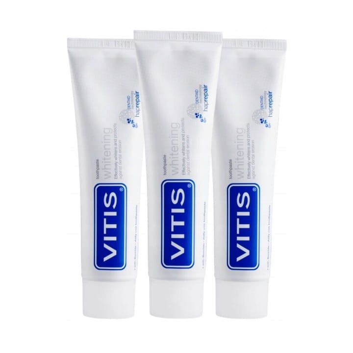 3x VITIS WHITENING - pasta wybielająca zęby 100ml