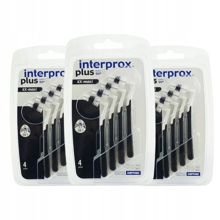 3x INTERPROX PLUS XX-MAXI 2,9mm - szczoteczki międzyzębowe 4 szt.