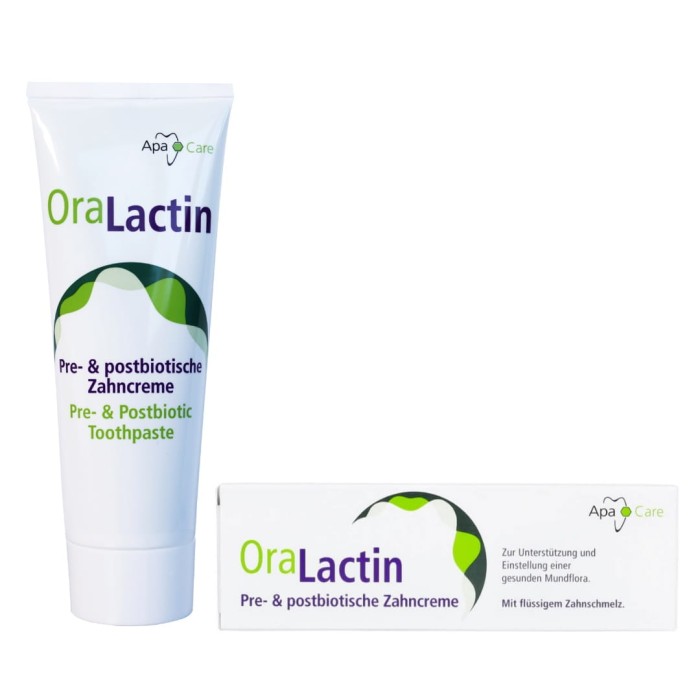 APACARE ORALACTIN -  pasta stabilizująca florę bakteryjną jamy ustnej 75ml