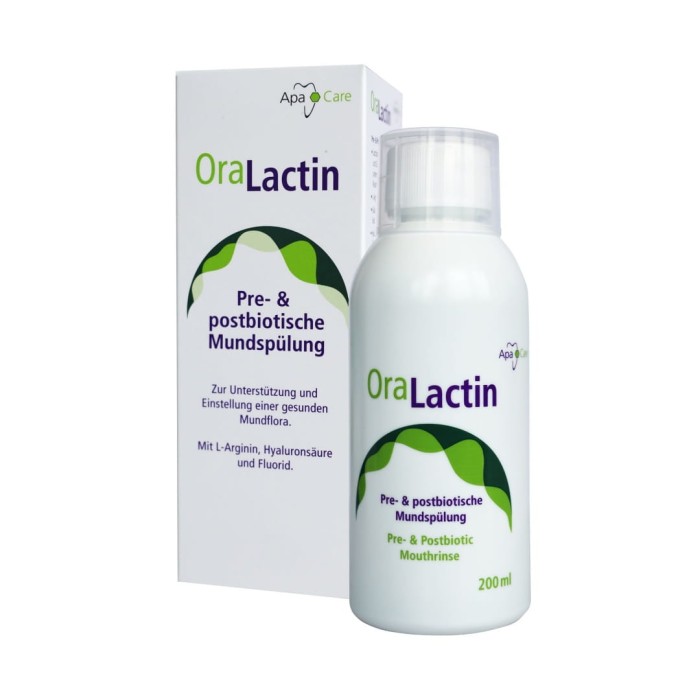 APACARE ORALACTIN - płyn do płukania jamy ustnej 200ml
