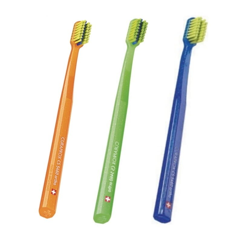 3x CURAPROX CS5460 ORTHO - szczoteczka do aparatu ortodontycznego