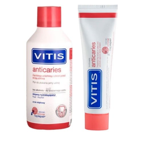 VITIS ANTICARIES ZESTAW - pasta + płyn