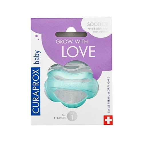 CURAPROX BABY ROZMIAR 1 - smoczek dla dzieci o wadze 7-10 kg turkusowy