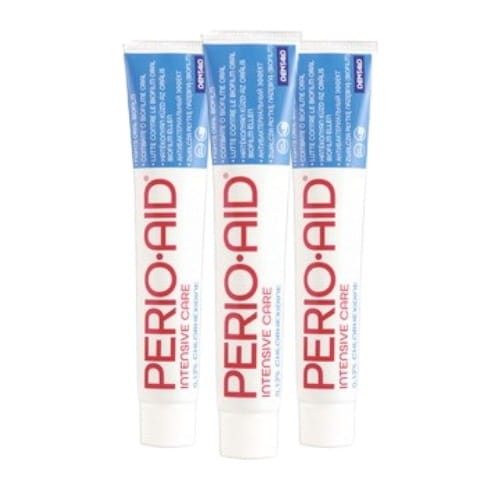 3x PERIO-AID - pasta do zębów z chlorheksydyną 0,12% 75ml