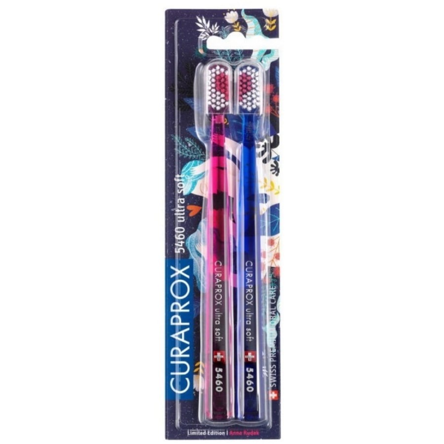 CURAPROX CS5460 LOVE EDITION DUO - szczoteczka do zębów 2 szt.