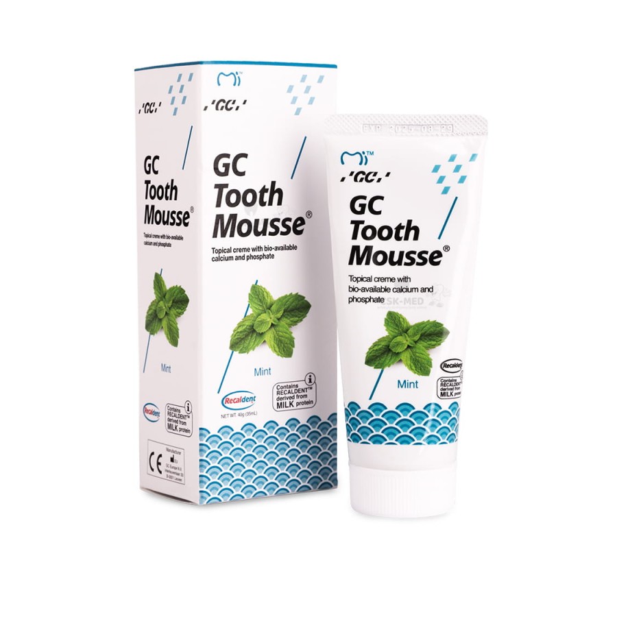 GC TOOTH MOUSSE - płynne szkliwo, pasta do zębów 35ml