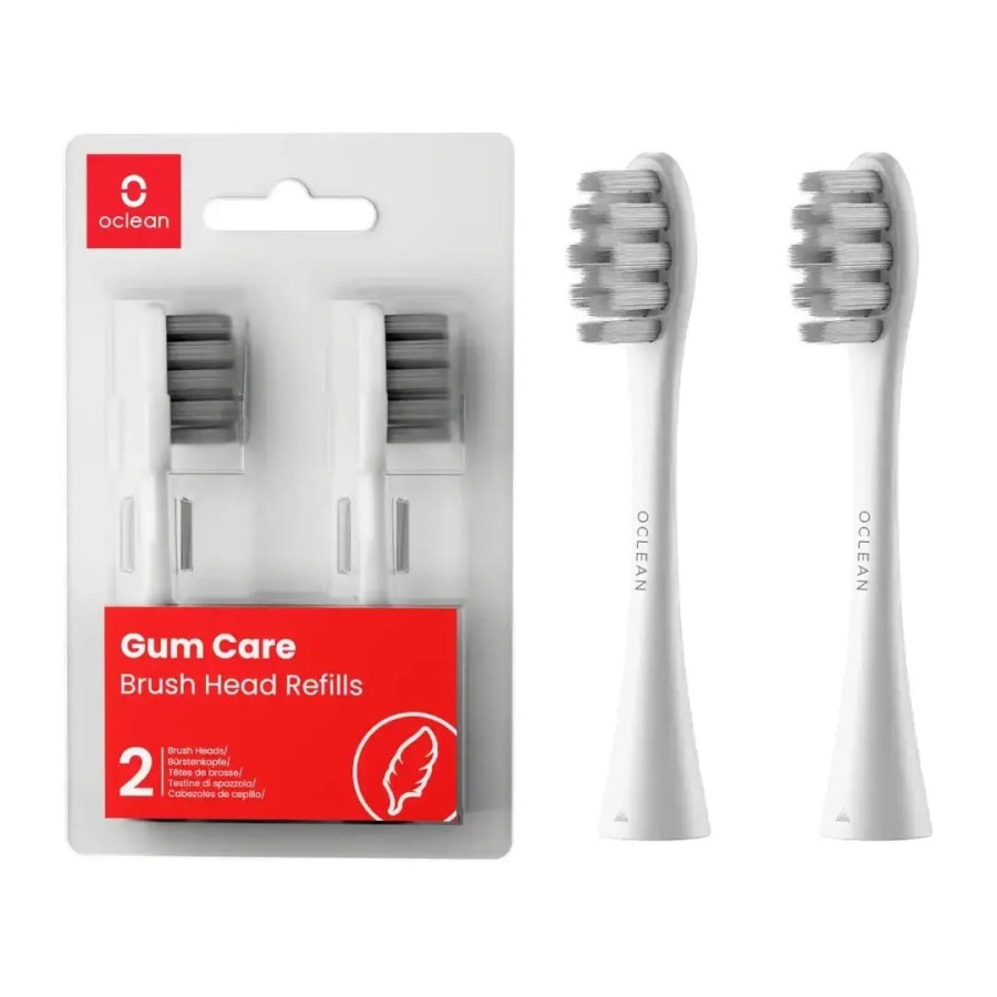 OCLEAN P1S12 W02 GUM CARE - końcówki wymienne do szczoteczki sonicznej Oclean 2 szt.