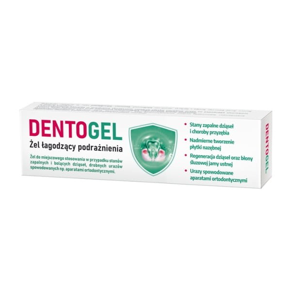 DENTOGEL - żel łagodzący podrażnienia 8g