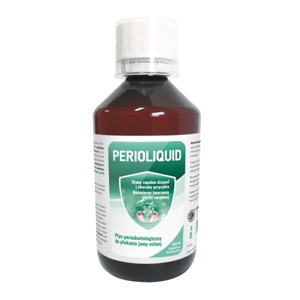PERIOLIQUID - płyn do płukania jamy ustnej z chlorheksydyną 0,12% 300ml