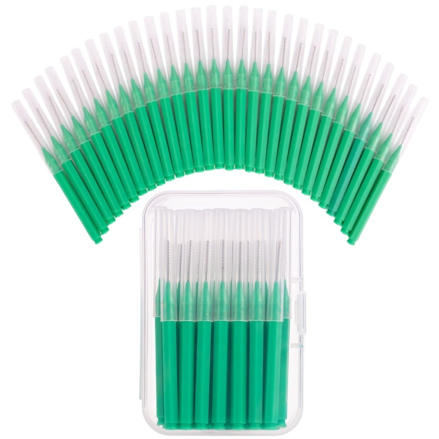 FOX - szczoteczki międzyzębowe 0,8mm zielone 30 szt.