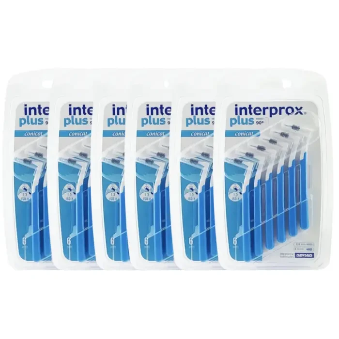 6x INTERPROX PLUS CONICAL 1,7mm - szczoteczki międzyzębowe 6 szt.