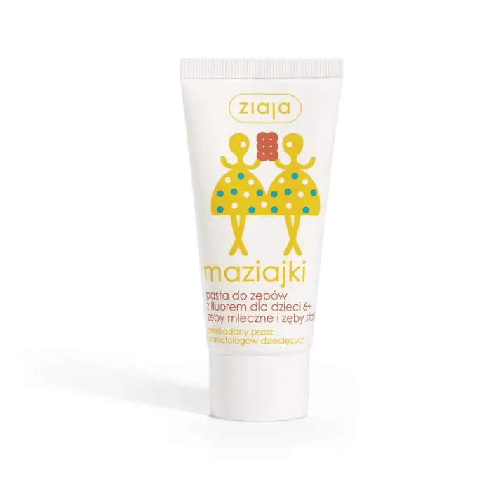 ZIAJA MAZIAJKI - pasta do zębów z fluorem dla dzieci 6+ lat 50ml