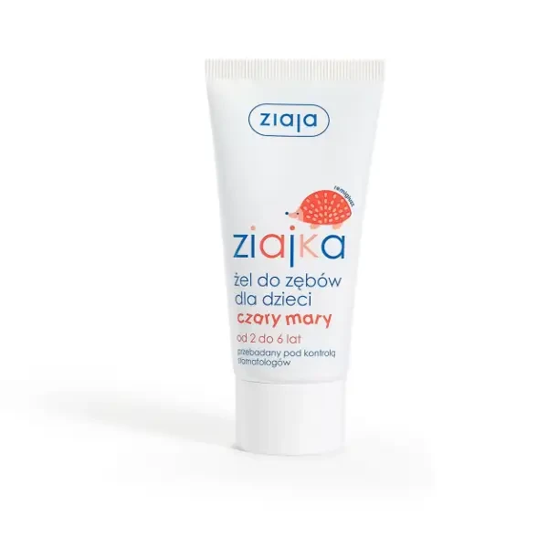 ZIAJA ZIAJKA CZARY MARY - żel do zębów dla dzieci od 2 do 6 lat 50ml