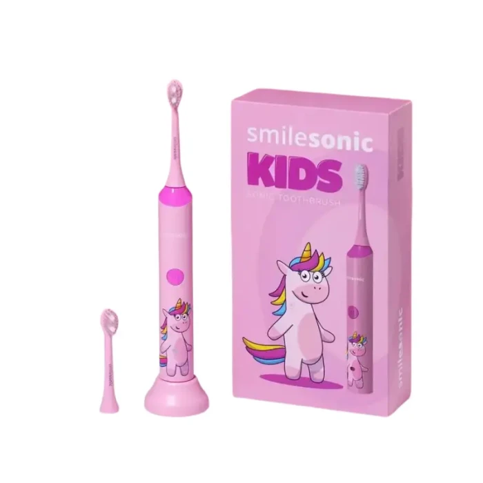 SMILESONIC KIDS - szczoteczka soniczna dla dzieci 3+ lat różowa