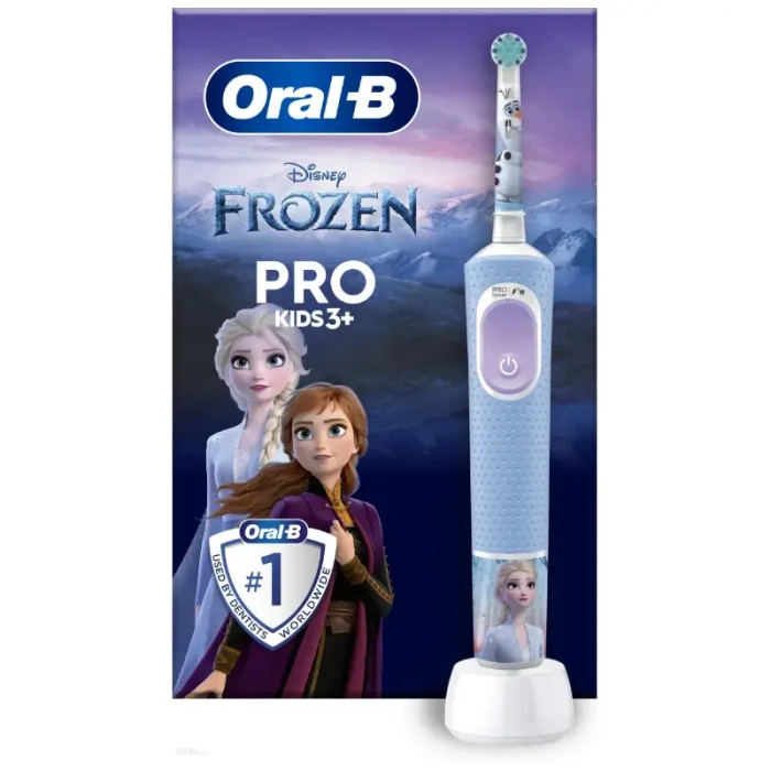 ORAL-B Vitality PRO KIDS 3+ FROZEN - szczoteczka elektryczna dla dzieci KRAINA LODU