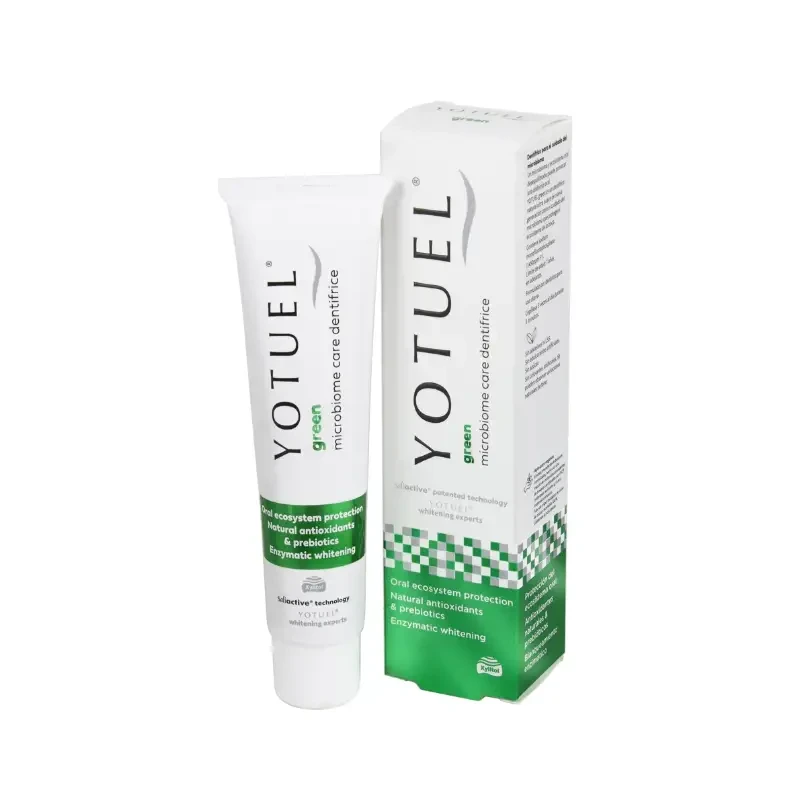 YOTUEL GREEN MICROBIOME - wybielająco-ochronna pasta do zębów 75ml
